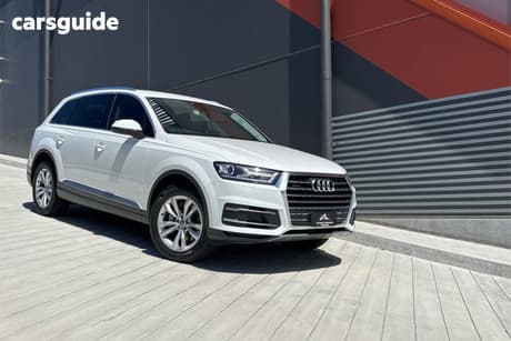 White 2016 Audi Q7 Wagon 3.0 Tdi Quattro