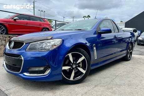 Blue 2017 Holden UTE Utility Sv6