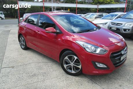 Burgundy 2015 Hyundai I30 Hatchback Active X