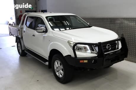 White 2017 Nissan Navara Dual Cab Utility St (4X4)
