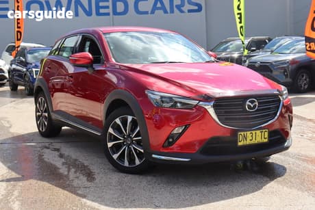 Red 2018 Mazda CX-3 Wagon S Touring (Fwd)