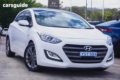 White 2015 Hyundai I30 Hatchback Active