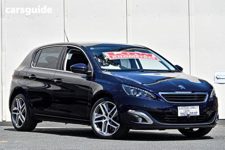 Blue 2016 Peugeot 308 Hatchback Allure
