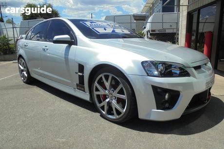 Silver 2008 HSV GTS Sedan