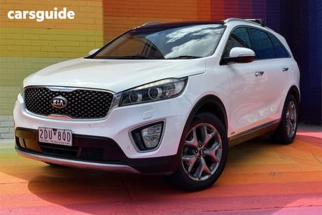 White 2015 Kia Sorento Wagon Platinum (4X4)