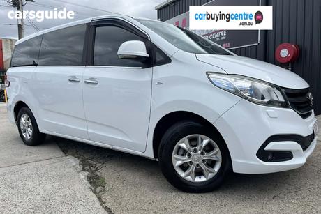 White 2016 LDV G10 Wagon (7 Seat)