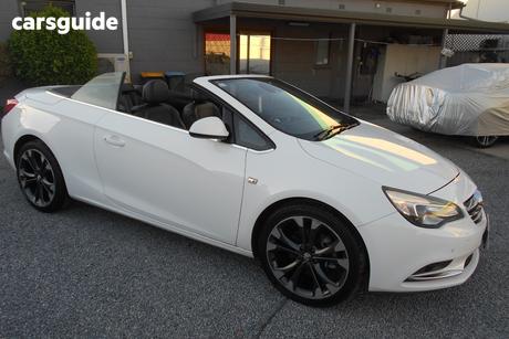 White 2016 Holden Cascada Convertible