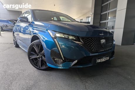 Blue 2025 Peugeot 308 Hatchback Gt Hybrid