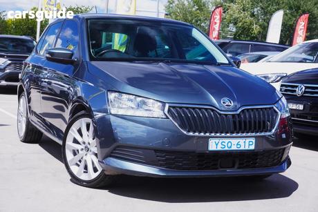 Grey 2020 Skoda Fabia Hatchback 81 Tsi