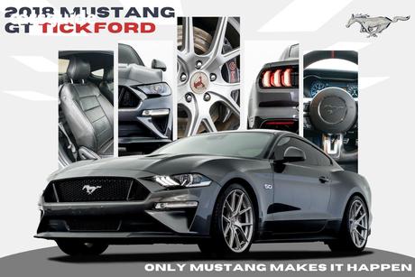Grey 2018 Ford Mustang Coupe Fastback Gt 5.0 V8