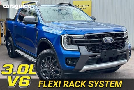 Blue 2025 Ford Ranger Double Cab Pick Up Wildtrak 3.0 (4X4)