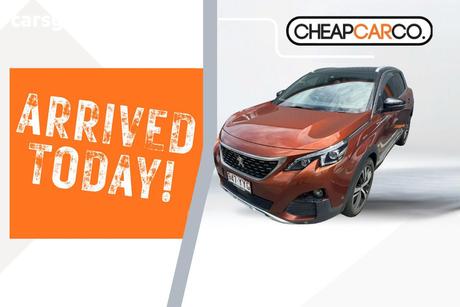 Orange 2017 Peugeot 3008 Wagon Gt Line
