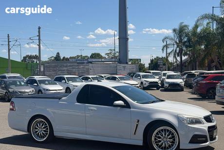 White 2015 Holden UTE Utility Sv6