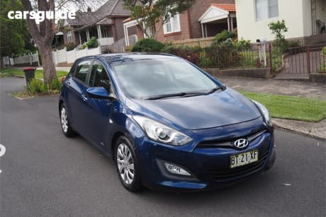 Blue 2012 Hyundai I30 Hatchback Active