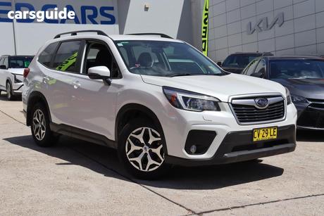 White 2019 Subaru Forester Wagon 2.5I (Awd)
