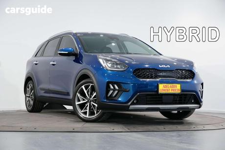 Blue 2021 Kia Niro Wagon Hev Sport (Hybrid)