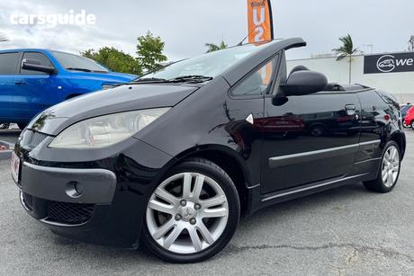 Black 2007 Mitsubishi Colt Cabriolet Turbo