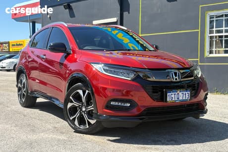 Orange 2019 Honda HR-V Wagon Rs