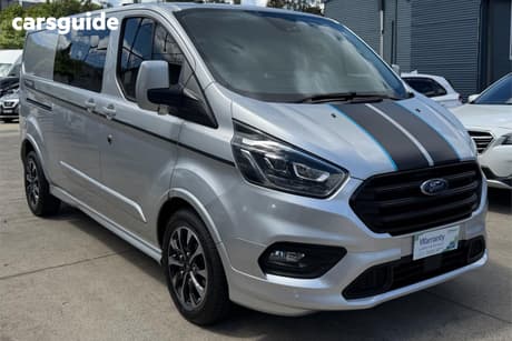 Silver 2019 Ford Transit Custom Van 340L (Lwb)