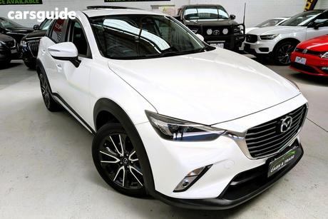 White 2016 Mazda CX-3 Wagon Akari (Awd)