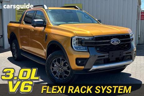 Yellow 2025 Ford Ranger Double Cab Pick Up Wildtrak 3.0 (4X4)