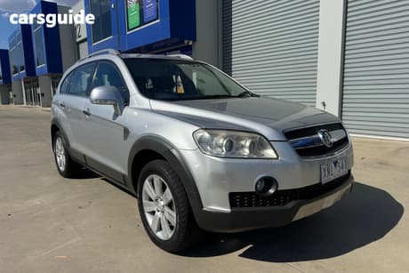 Silver 2010 Holden Captiva Wagon Cx (4X4)
