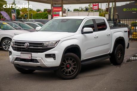 White 2023 Volkswagen Amarok Dual Cab Utility Life Tdi500 4Motion