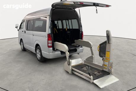 Silver 2012 Toyota HiAce Commercial WELCAB