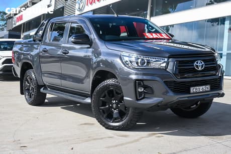 Grey 2019 Toyota Hilux Double Cab Pick Up Rogue (4X4)