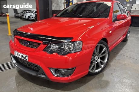 Red 2006 FPV F6 Sedan Typhoon