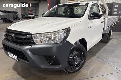 White 2022 Toyota Hilux Cab Chassis Workmate (4X2)