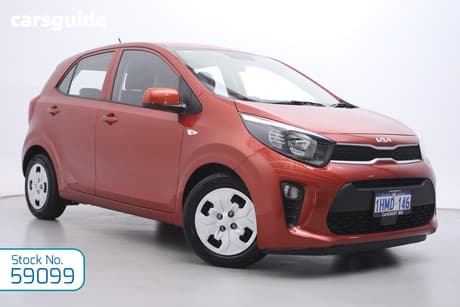Orange 2021 Kia Picanto Hatchback S (Pe)