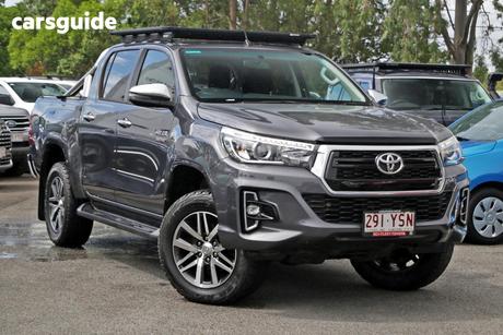 Grey 2017 Toyota Hilux Dual Cab Utility Sr5 (4X4)