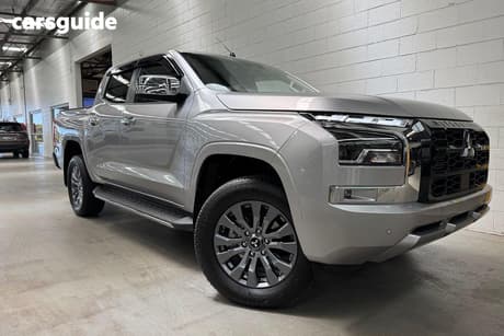 Silver 2025 Mitsubishi Triton Double Cab Pick Up Gls (4X4) 1T Payload