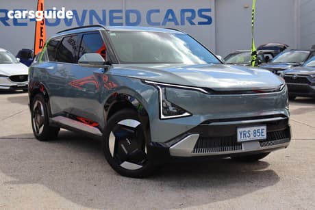 Green 2024 Kia EV5 Wagon Earth Awd Lr Black