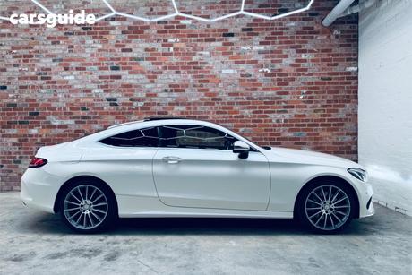 White 2016 Mercedes-Benz C300 Coupe