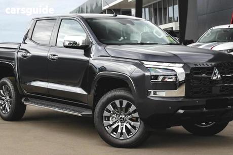 Grey 2025 Mitsubishi Triton Double Cab Chassis Gls (4X4)