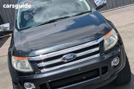 Black 2013 Ford Ranger Dual Cab Utility Xlt 3.2 (4X4)