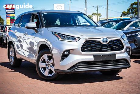 Silver 2021 Toyota Kluger Wagon Gx Hybrid Awd