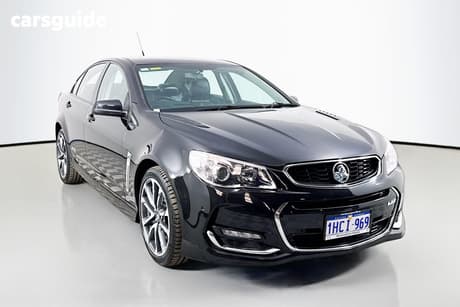 Black 2017 Holden Commodore Sedan Ss