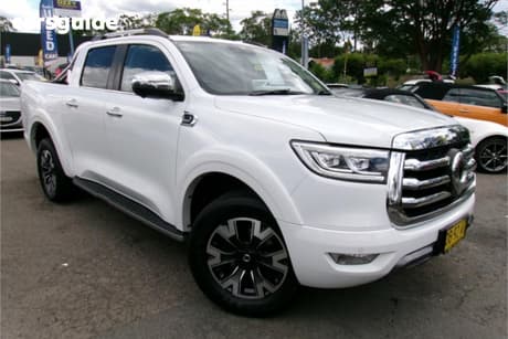 White 2021 GWM UTE Dual Cab Utility Cannon-L (4X4)