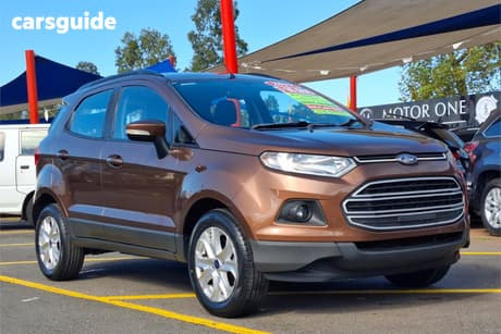Brown 2017 Ford Ecosport Wagon Trend