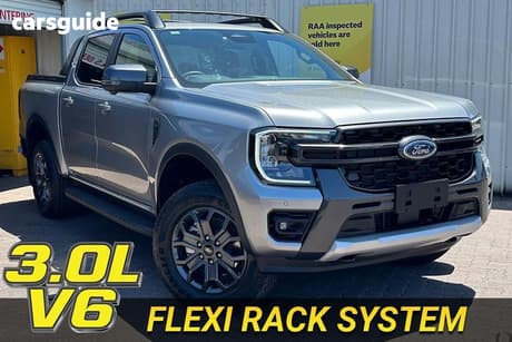 Silver 2025 Ford Ranger Double Cab Pick Up Wildtrak 3.0 (4X4)