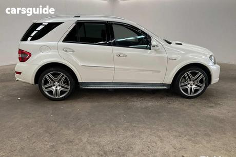Cream 2011 Mercedes-Benz ML63 Wagon Amg (4X4)