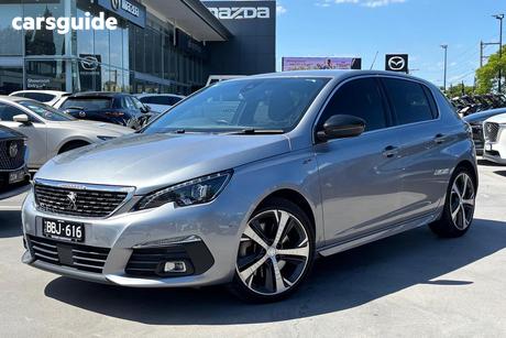 Grey 2019 Peugeot 308 Hatchback Gt