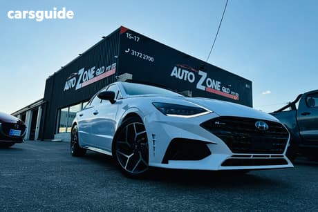 White 2023 Hyundai Sonata Sedan N Line