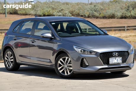 Grey 2017 Hyundai I30 Hatchback Active