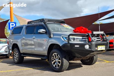 Silver 2016 Toyota Hilux Dual Cab Utility Sr5 (4X4)
