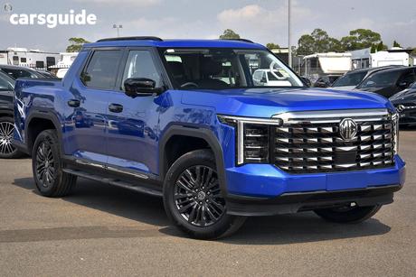 Blue 2025 MG Mgu9 Double Cab Pick Up Explore Pro