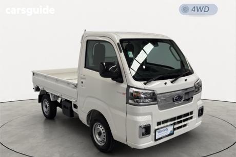 White 2025 Subaru Sambar Ute Tray TC 4WD